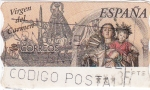 Stamps Spain -  IMAGEN DE LA VIRGEN DEL CARMEN   (V)