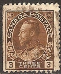 Stamps Canada -  Rey Jorge V.