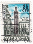 Stamps Spain -  PLAN SUR DE VALENCIA-Torre de Santa Catalina  (V)