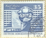 Sellos de Europa - Alemania -  Karl Marx (Chemiz) 