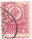 Stamps Spain -  sello para GIRO  (V)