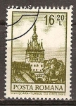 Stamps Romania -  La Torre del Reloj de Sighișoara.