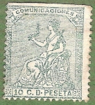 Stamps : Europe : Spain :  Alegoría de España, Edifil 133