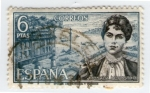 Stamps Spain -  1867-Rosalia de Castro