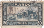 Stamps Morocco -  VISTA DE RABAT