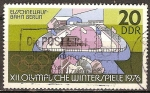 Stamps Germany -  Juegos Olímpicos de Invierno en Innsbruck (1976)DDR.