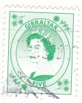 Stamps Gibraltar -  Reina Isabel II 