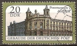 Stamps Germany -  Museo Postal en Berlín,DDR.