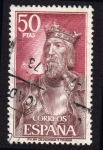 Stamps Spain -  1972 Personajes Españoles. Conde Fernán González - Edifi:2073