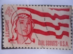 Sellos de America - Estados Unidos -  Girl Scouts-USA.