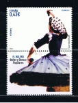 Stamps Spain -  Edifil  4489  Bailes y Danzas populares.  