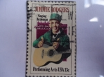 Stamps United States -  Jimmie Rodgers.