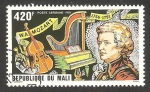 Stamps : Africa : Mali :  414 - 225 anivº del nacimiento del compositor Wolfgang Amadeus Mozart