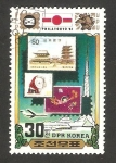 Stamps North Korea -  1698 - Exposición filatelica internacional, Philatokyo 81