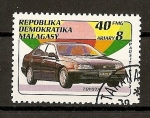 Stamps Madagascar -  Toyota.