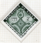 Stamps Africa - Niger -  4  Timbre