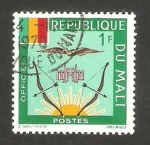 Stamps : Africa : Mali :  12 - Escudo de armas