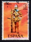 Sellos de Europa - Espa�a -  1973 Uniformes militares. Arcabucero de Infantería - Edifil:2141