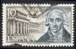 Stamps Spain -  1973 Personajes españoles. Juan de Villanueva. - Edifil:2118