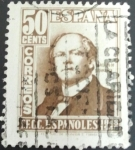 Stamps : Europe : Spain :  Centenario Ferrocarriles