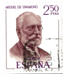 Sellos de Europa - Espa�a -  Unamuno