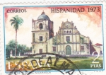 Stamps Spain -  Iglesia de Subtiava- Nicaragua-HISPANIDAD -1973  (W)