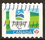 Stamps Canada -  Vancouver 2010-Emblema Paralímpicos.