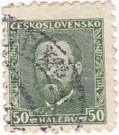 Stamps Czechoslovakia -  284 - 50 anivº de la muerte del compositor Bedrich Smetana