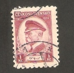 Stamps Czechoslovakia -  293 - 85 anivº del presidente Masaryk