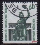 Sellos de Europa - Alemania -  1987 Curiosidades. Estatúa Babaria en Munich - Ybert:1168