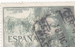 Sellos de Europa - Espa�a -  ISABEL LA CATÓLICA  1451-1951   (w)