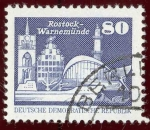 Stamps Germany -  1973-74 Contruciones socialistas de la R.D.A. Rostock-Warnemunde - Ybert:1511