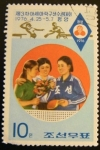 Sellos del Mundo : Asia : North_Korea : Olimpiadas Montreal 1976, campeonas tenis mesa. Corea del norte