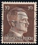 Stamps Germany -  Adolf Hitler.