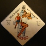 Stamps : Asia : United_Arab_Emirates :  Umm-al-Qiwain. Olimpiadas Mexico 1968. Baloncesto