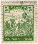 Stamps Hungary -  2 Agricultura