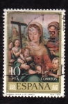 Stamps Spain -  Sagrada Familia- Juan de Juanes