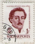 Stamps Hungary -  26 Katona Jozsef