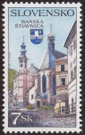 Stamps Slovakia -  Eslovaquia - Ciudad histórica de Banská Štiavnica y monumentos técnicos de sus alrededores