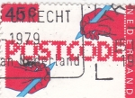 Stamps Netherlands -  Codigos postales