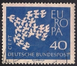 Sellos de Europa - Alemania -  EUROPA, 1961-CD4