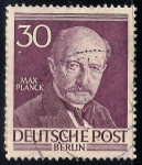 Sellos de Europa - Alemania -  Max Planck.