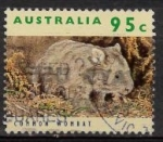 Stamps Australia -  WOMBAT