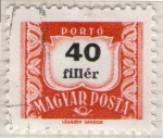 Stamps Hungary -  208 Cifra