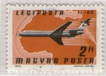 Stamps Hungary -  218  IL-62