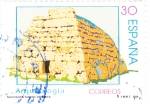 Stamps Spain -  Arqueología-Naveta del Turons -Menorca  (X)