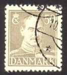 Stamps : Europe : Denmark :  1943-46 Rey Christian X - Ybert:289
