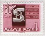 Stamps Hungary -  287  50 años Organización Internacional del trabajo