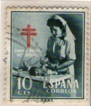 Stamps Spain -  1122-Pro Tuberculosos