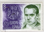 Sellos de Europa - Espa�a -  2568-Federico García Lorca